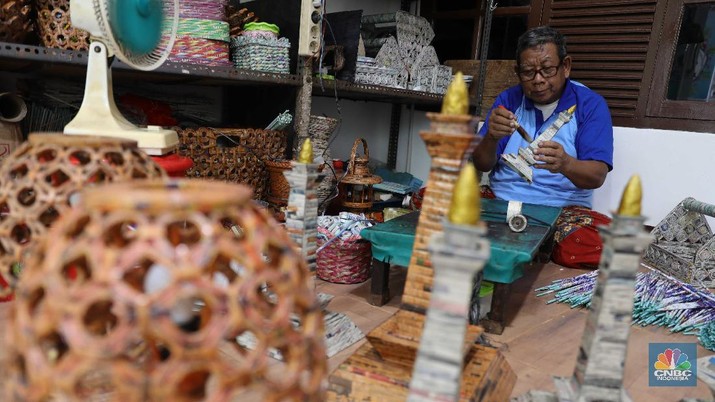 Ilustrasi UMKM. (CNBC Indonesia/Muhammad Sabki)