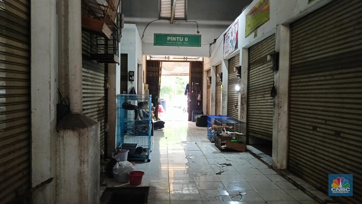 Pasar Kota Pondok Cabe. (CNBC Indonesia/Ferry Sandi)